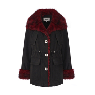 24ANS LTD已有10年专注于做服装设计 | 毛绒收腰派克服