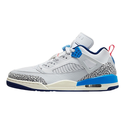 耐克男鞋Jordan Spizike休闲板鞋白蓝爆裂纹复古篮球鞋FQ1759-110