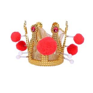 齐天大圣孙悟空头冠头饰装饰发光紫金冠状元帽美猴王的帽子玩具