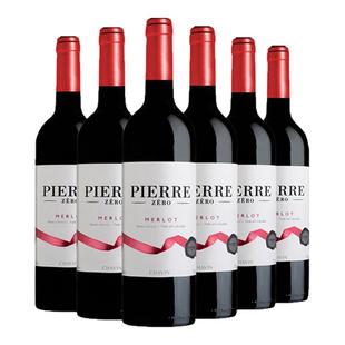 法国进口图比克梅洛美乐无醇脱醇葡萄酒无酒精干红0度红酒整箱装