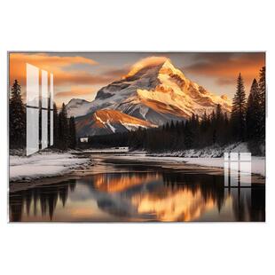 轻奢高档电表箱遮挡装饰画推拉翻盖强弱电箱挂画新款创意风景壁画