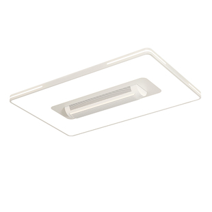 长城照明LED无叶风扇灯现代简约吸顶灯客厅卧室书房间餐厅吊扇灯