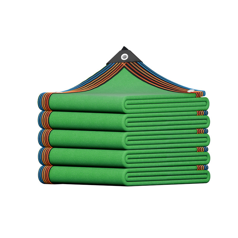 遮阳网加厚加密防晒网庶阳隔热绿色阳台遮阳布楼顶庭院太阳遮阴网