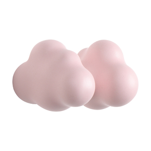 简约云朵玻璃门拉手推拉浴室大门把手推拉门移门扶手明装单孔彩色