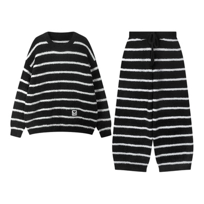 微醺小姐加绒半边绒家居服