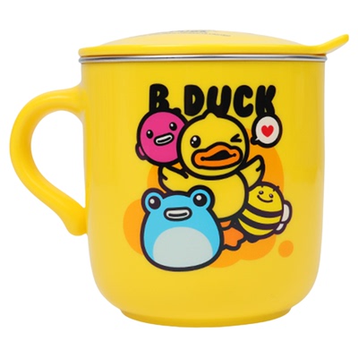 小黄鸭不锈钢200ml可爱儿童水杯
