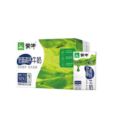 蒙牛低脂高钙早餐奶轻负担高骨力