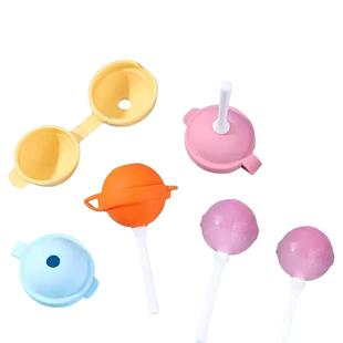 创意可爱棒棒糖雪糕模具棒冰饮料冰淇淋diy食品级硅胶冰格模夏季