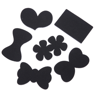 韩版发饰成人黑色刘海贴大号碎发帖儿童小号魔法贴女士头顶粘发贴