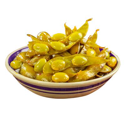 章鸭子香辣毛豆休闲零食