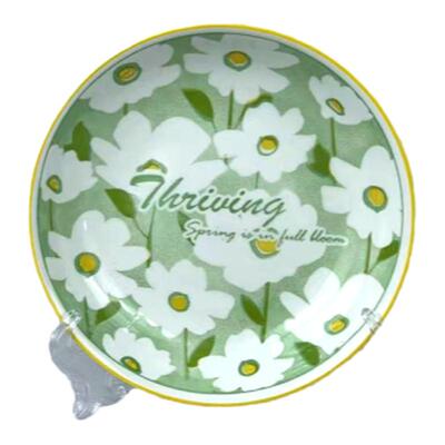 多花色6.25英寸陶瓷小盘子