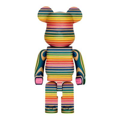 木头积木熊彩虹熊暴力熊周董同款