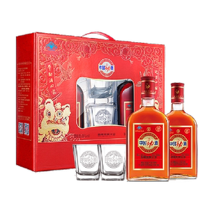 劲牌保健酒中国劲酒礼盒装35度600ml*2瓶低度酒养生保健酒