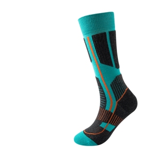 宝图曼秋冬专业滑雪袜长筒毛圈毛巾特厚保暖运动袜男女士小孩登山