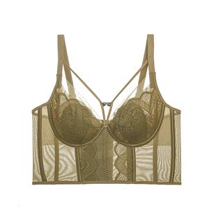 一娜内衣调整型大胸显小聚拢收副乳上托文胸宽侧收胃文胸逆龄女神