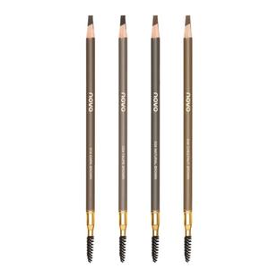 自然野生眉!NOVO砍刀眉笔防水持久不脱色化妆师懒人专用2025新款