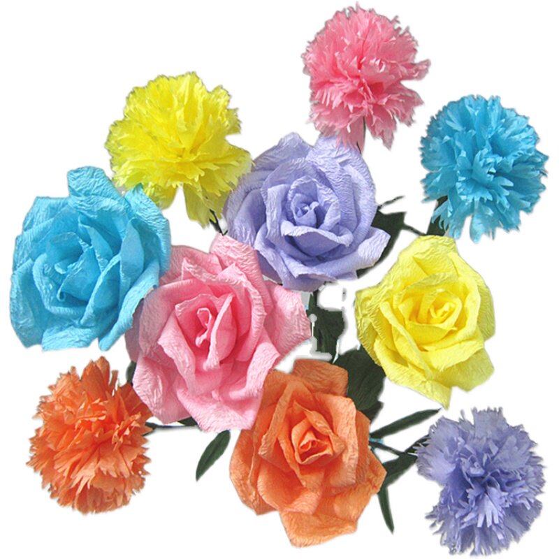 教师节手工花玫瑰花DIY材料