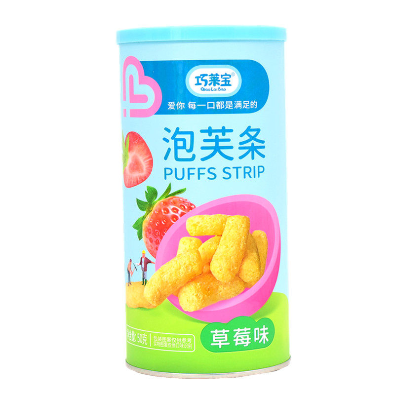 巧莱宝高钙小米泡芙条