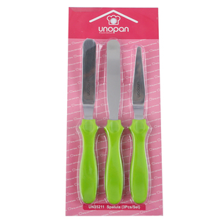 三能3件套刮刀小号奶油蛋糕裱花抹平面刀调色烘焙工具SN47824