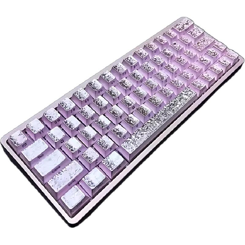 边界玄晶机械键盘键帽侧刻键帽