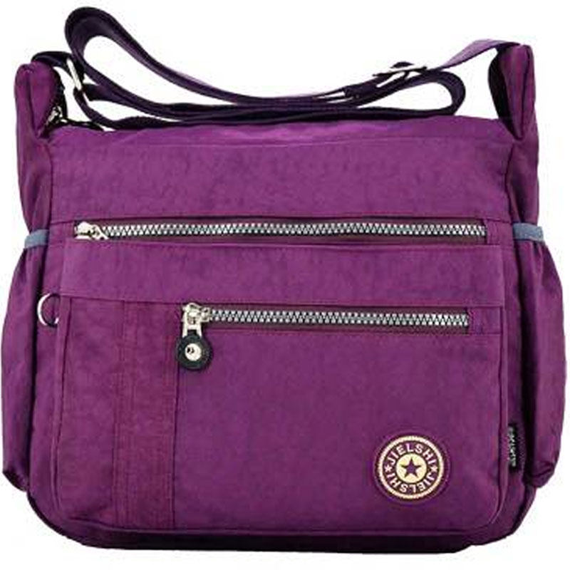 女包2026新款时尚尼龙帆布包女斜挎包包单肩包大容量百搭妈妈大包