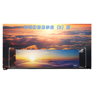 KGBOX用于乐高10318协和式飞机客机亚克力展示盒模型防尘罩透明
