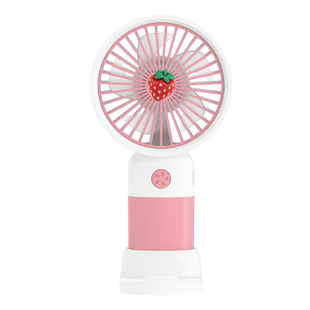 手持迷你风扇可定制LOGO卡通USB充电小风扇公司学校活动实用礼品