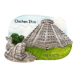 【礼盒装】南美洲墨西哥巴西秘鲁智利旅游纪念品磁铁树脂冰箱贴