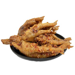湘西湖南沅陵特产油炸虎皮香辣鸡爪农家自制卤味泡椒凤爪凉拌熟食