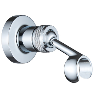 万向调节全铜加长淋浴花洒支架免打孔淋雨喷头淋蓬头固定底座配件