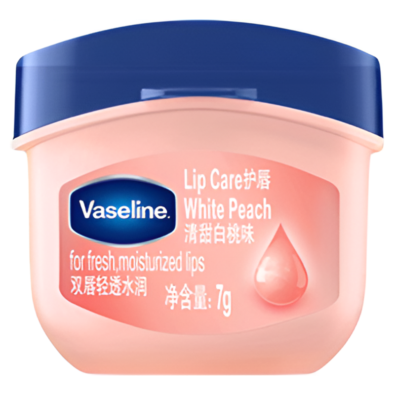 凡士林经典特护保湿白桃桂花樱花润唇膏