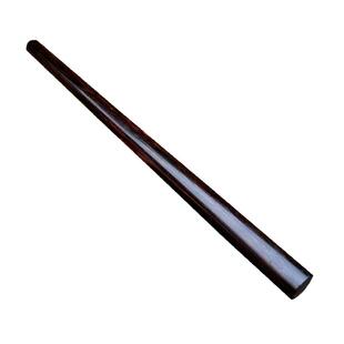 紫光檀圆棒木料黑檀实木杆红木紫檀木棍硬木擀原木手把件红木小料