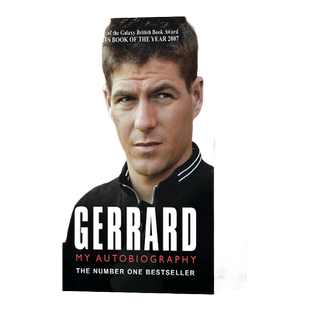 英文原版 Gerrard 杰拉德自传 英文版 进口英语原版书籍