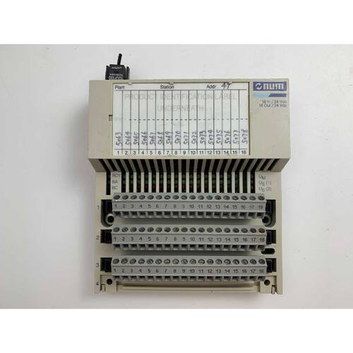 议价NUM 16位输入输卡，16IN/24VDC，16OUT/