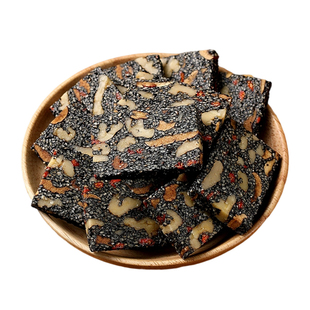 黑芝麻核桃软糕无添加蔗糖黑芝麻红枣核桃软糕独立装孕妇健康零食