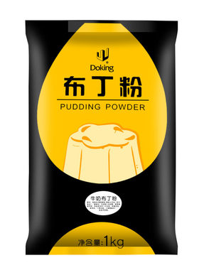 盾皇草莓芒果鸡蛋布丁粉商用原料