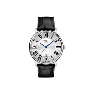 【自营】Tissot天梭卡森臻我系列石英皮带男表瑞士手表石英表