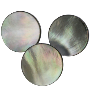 高档天然贝壳衬衫扣子黑蝶白蝶高脚纽扣开衫真丝雪纺连衣裙小圆扣