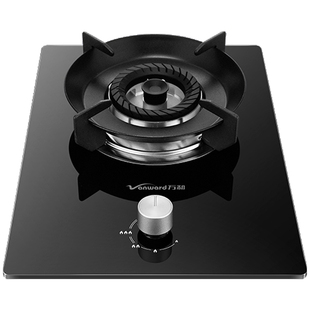 万和E6L90燃气灶单灶煤气灶天然气灶液化气单眼家用5.0KW单灶头