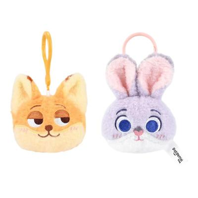 正版迪士尼疯狂动物城朱迪尼克狐挂件公仔钥匙扣毛绒玩偶包包挂饰