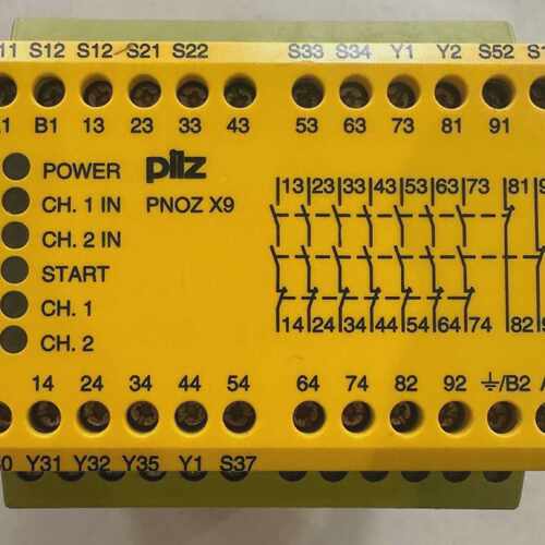Pilz PNOZ X9 200-230VAC 24VDC 7n/o 2n/c 2so 774606 Sicherhei