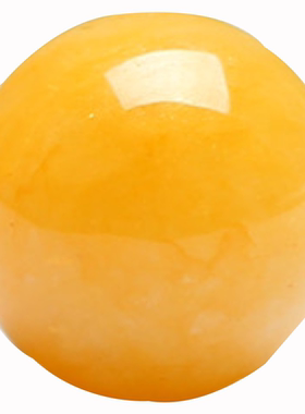 diy天然半成品项链水晶老黄玉