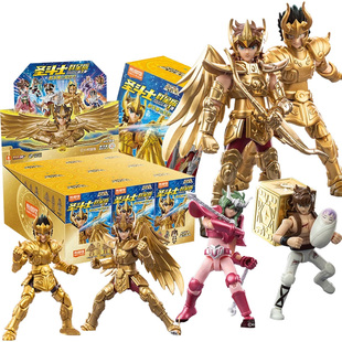 布鲁可圣斗士星矢群星版第三弹1拼装积木人偶手办盲盒男孩超越版