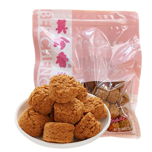 美珍香小松脆60g/150g/200g袋装肉松饼好吃的休闲酥脆零食肉制品