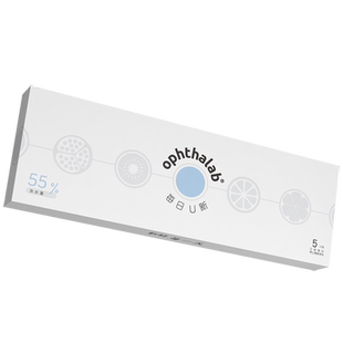 会员专享】ophthalab欧舒天每日U新近视隐形眼镜透明水润日抛5片