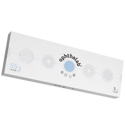 会员专享】ophthalab欧舒天每日U新近视隐形眼镜透明水润日抛5片