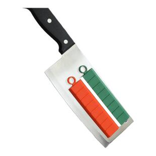 新款硅胶切菜不粘刀神器不沾防粘厨房切土豆片辅助器创意家用商用