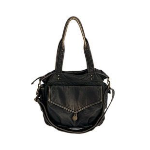 YAU大树 原创嬉皮复古拖特包做旧渐变慵懒感单肩斜挎包高街欧美风