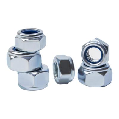 上标镀锌防松螺母10级锁紧螺母