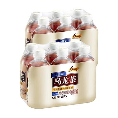 三得利无糖乌龙茶350ml×12瓶